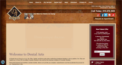 Desktop Screenshot of dentalartskc.com